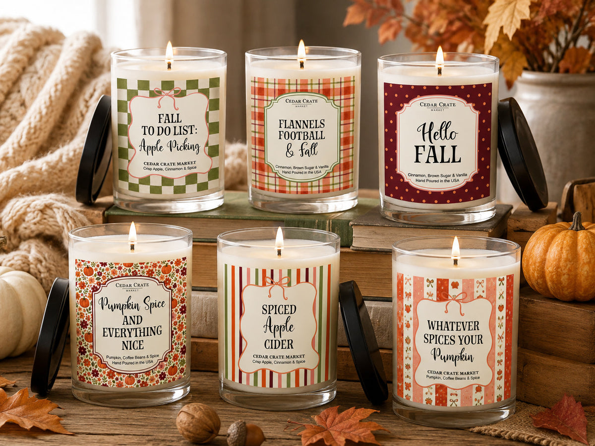 Fall Candle - Pumpkin Spice And Everything Nice