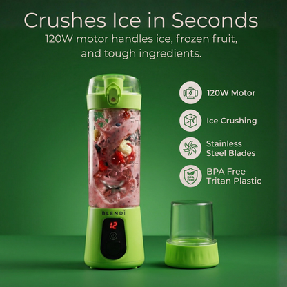 Pro+ Ice Crushing Portable Blender (17oz)