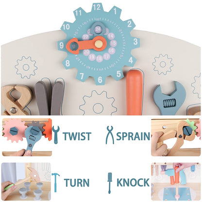 Wooden Workbench Set