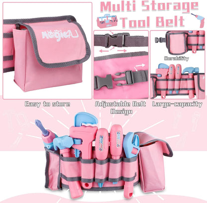 Constructive Kids STEM Building Tool Set Pink Edition