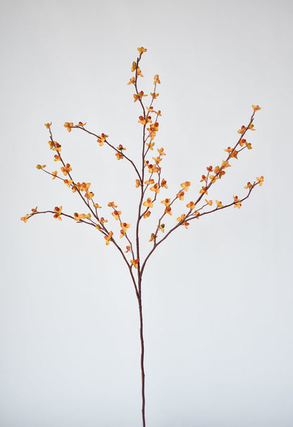 32" Faux Bittersweet Stem