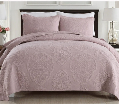 American-Style Large Cotton Quilting Embroidery Foreign Trade Bedspread