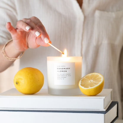 Rosemary + Lemon - Signature Candle