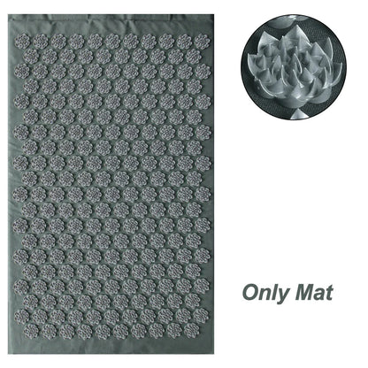 Acupressure Yoga Mat Kuznetsov Applicator Cushion with Spikes
