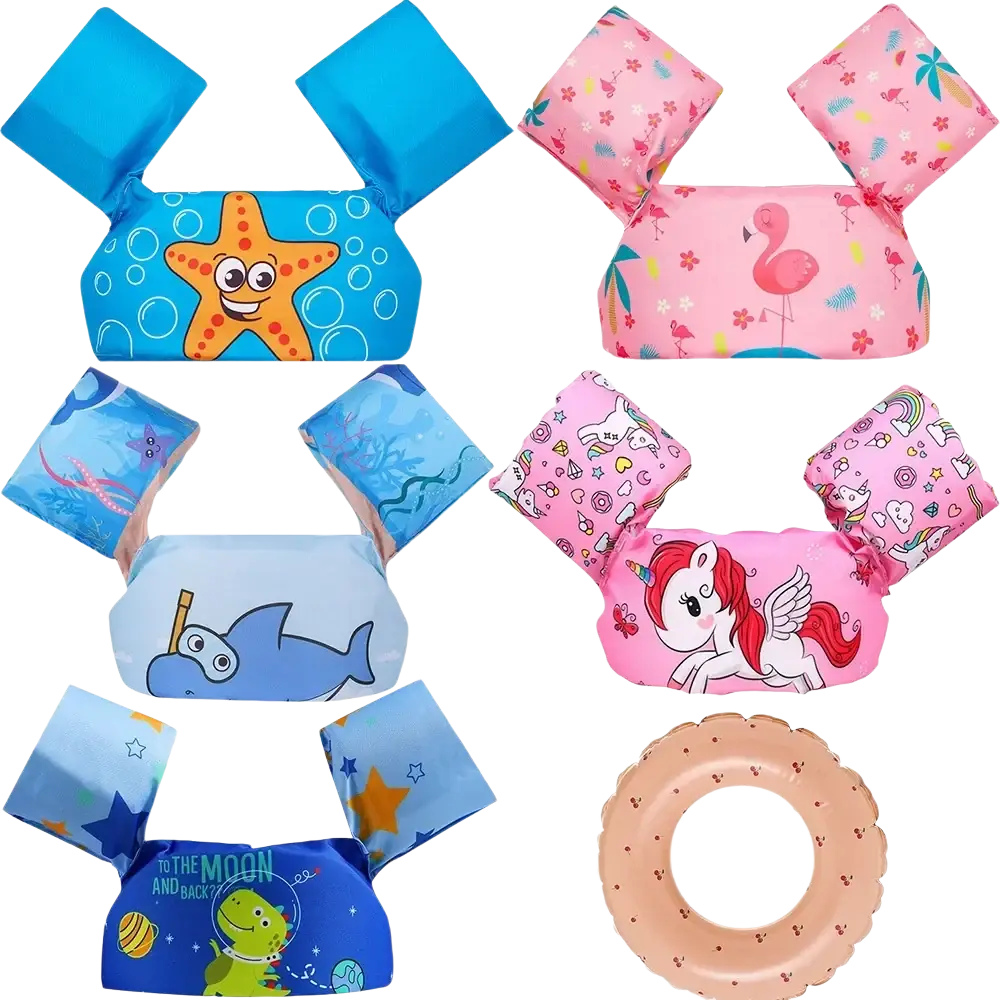 Kids Swim Armbands Foam Buoyancy Float Vest