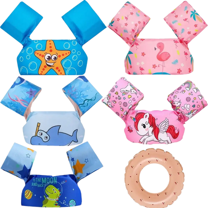 Kids Swim Armbands Foam Buoyancy Float Vest